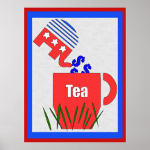 Té republicano posters