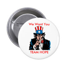 teamhope3, le queremos, ESPERANZA del EQUIPO Pin