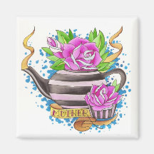teapot iman para frigorífico
