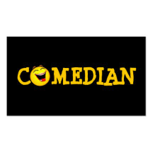 Teatro de la comedia del ejecutante del entretenim plantilla de tarjeta personal