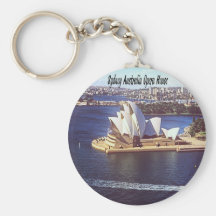 Teatro de la ópera de Australia Llaveros Personalizados