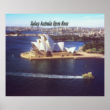 Teatro de la ópera de Australia Poster