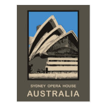 Teatro de la ópera de Australia Sydney Tarjetas Postales