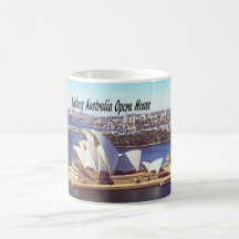 Teatro de la ópera de Australia Tazas De Café