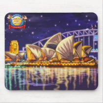 Teatro de la ópera de Sydney alfombrillas de raton 