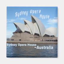 Teatro de la ópera de Sydney - Australia - viaje Imán De Frigorifico