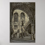 Teatro de la ópera magnífico 1877 de París de la c Posters
