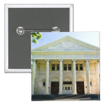 Teatro de variedades en botón cómodo del puerto pin