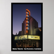 Teatro del puente, poster de SF 11x17