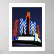 Teatro-Impresión de la torre Posters