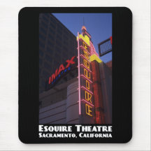 Teatro Mousepad del escudero Tapete De Ratones