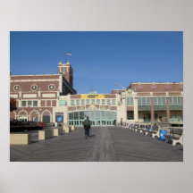 Teatro y convenio pasillo del parque NJ Paramount  Posters