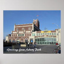 Teatro y convenio pasillo del parque NJ Paramount  Poster