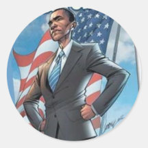 Tebeos de BarackObama Pegatina