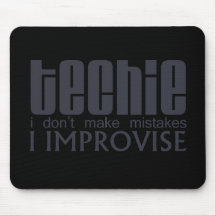 Techie improvisa alfombrilla de ratones