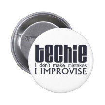 Techie improvisa pin