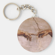 Techo de la capilla de Sistine Llavero Personalizado