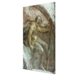 Techo de la capilla de Sistine Lienzo Envuelto Para Galerías