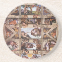 Techo de la capilla de Sistine Posavasos Para Bebidas