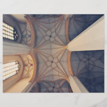 Techo de la iglesia tarjeton