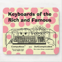 Teclado de Bling Bling Alfombrilla De Ratones
