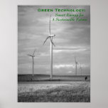 Tecnología verde: Energía elegante Poster