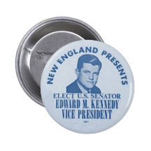 Ted Kennedy para el perno de Veep 1964 Pin