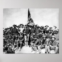 Teddy Roosevelt y Rough Riders Impresiones