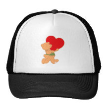 Teddybär Herz teddy bear heart Kultmütze