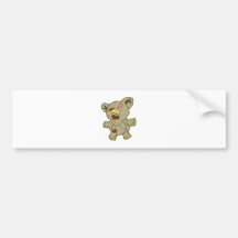 Teddybär Monster teddybear Auto Aufkleber