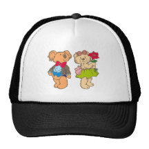 Teddybär teddy bear Paar couple Baseball Cap