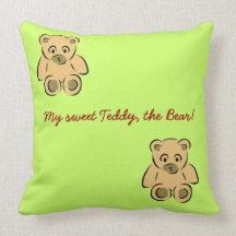 teddybear cojines