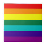 Teja de la bandera del orgullo gay del arco iris d