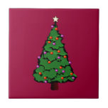 Teja del árbol de navidad