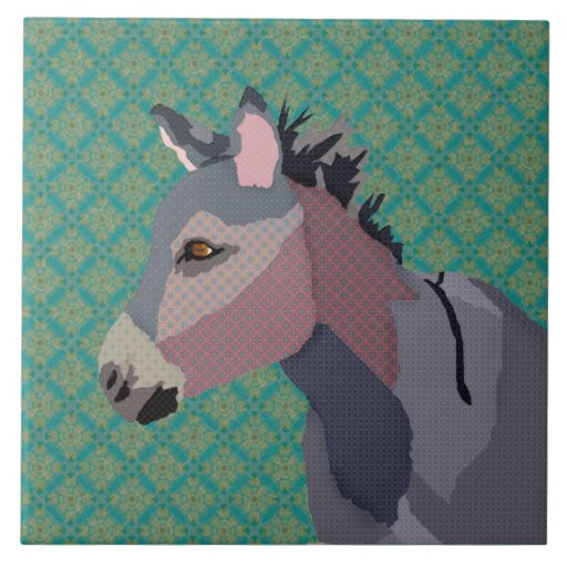 Teja del burro del gris