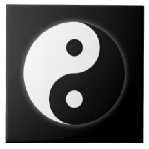 Teja del símbolo de Yin Yang