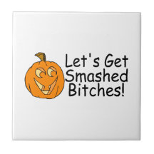 Teja divertida de la calabaza de Halloween