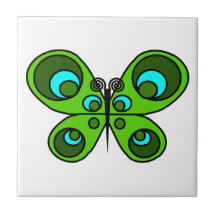 Teja esmeralda de la mariposa