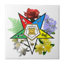 Teja floral de la estrella del este