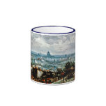 Tejados de Van Gogh de la taza de París
