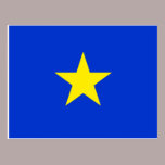 Tejas, bandera de Tejas (1836-1839) tarjetas postales
