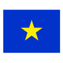 Tejas, bandera de Tejas (1836-1839) Tarjeta Postal