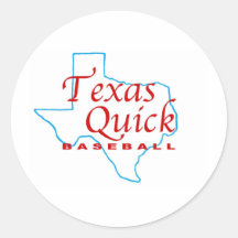 Tejas Baseball.jpg rápido Pegatinas