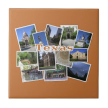 Tejas-Collage de Austin y de San Antonio