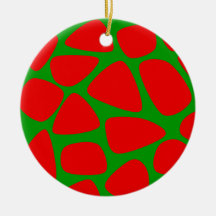 Tejas de mosaico rojas de Navidad Ornamento De Reyes Magos