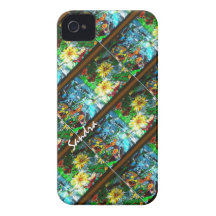 Tejas del jardín iPhone 4 Case-Mate cobertura