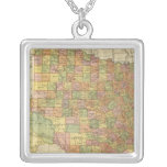 Tejas por el rand McNally Pendientes Personalizados