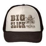 Tejas pulido grande los sostiene gorra