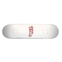 Tejas rojo monopatín personalizado