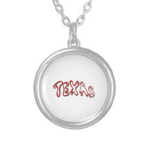 Tejas rojo pendientes personalizados